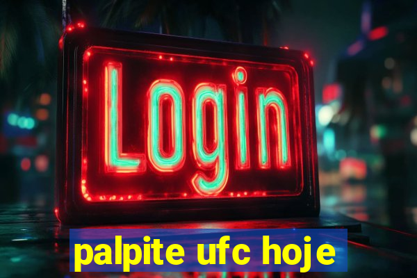 palpite ufc hoje